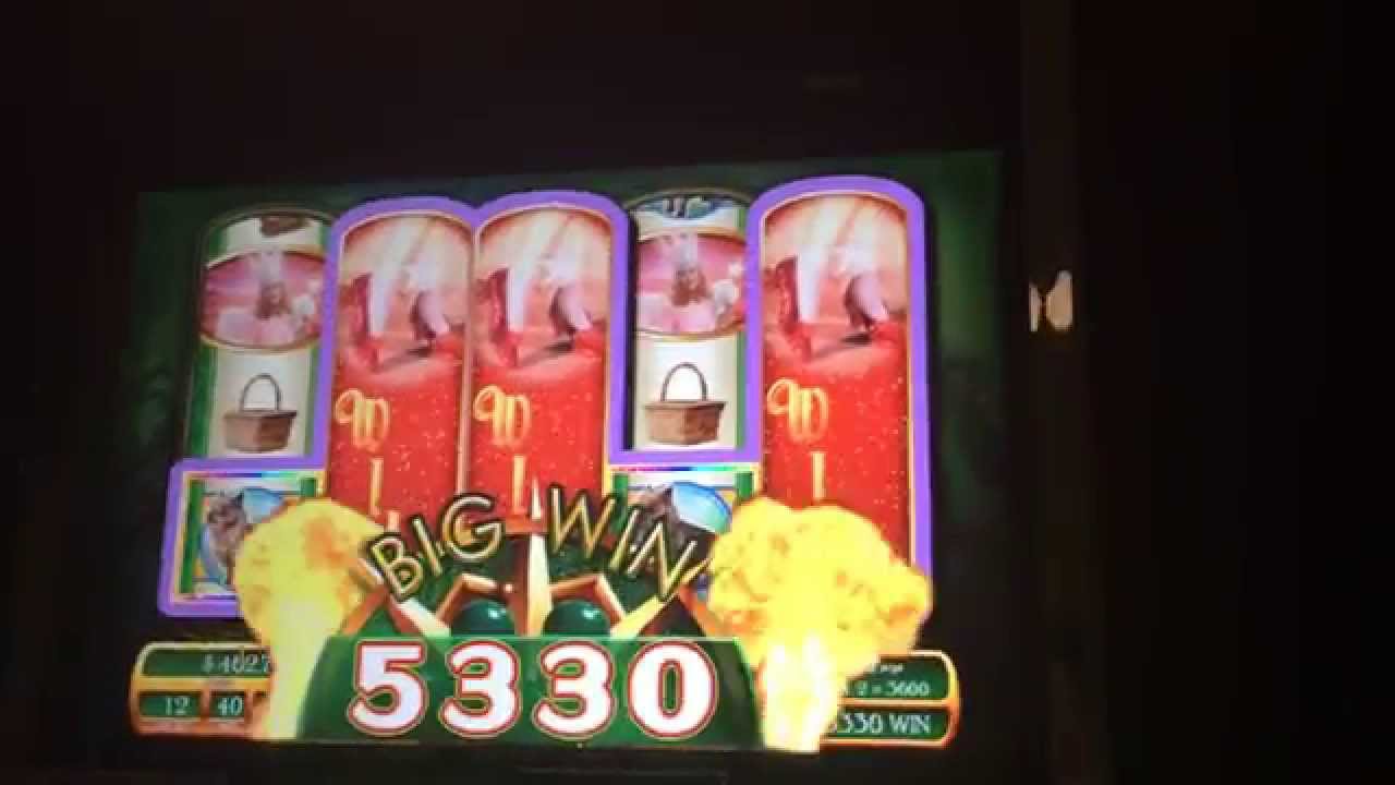 Wizard of oz ruby slippers slot machine free play